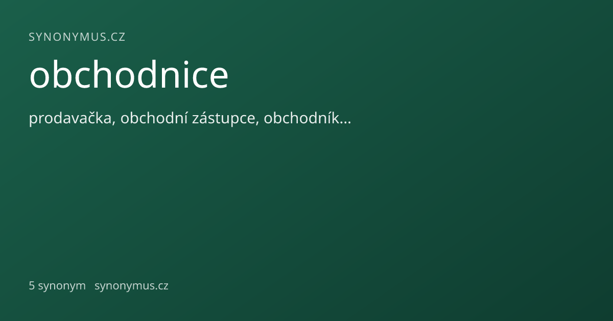 Náhled odkazu: obchodnice