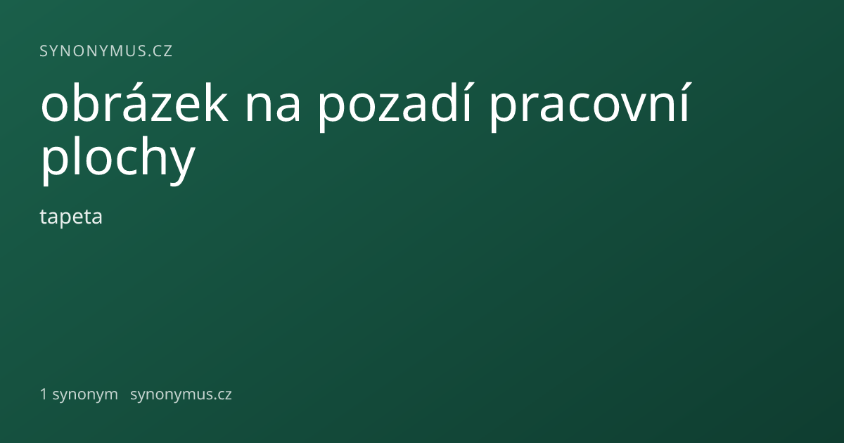 Náhled odkazu: obrázek na pozadí pracovní plochy