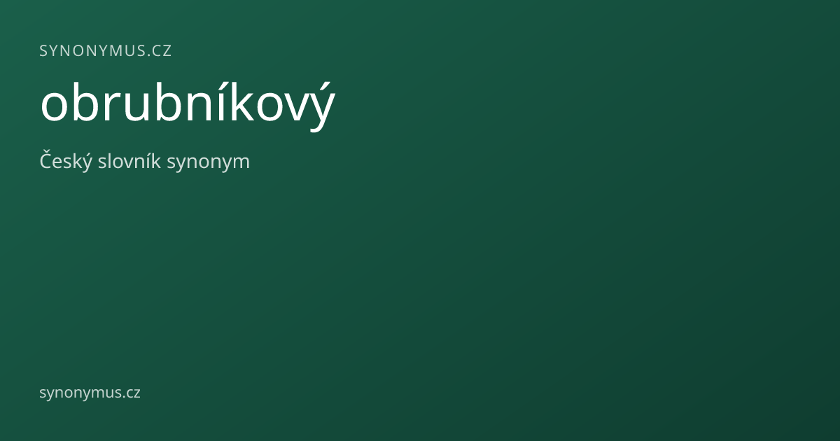 Náhled odkazu: obrubníkový