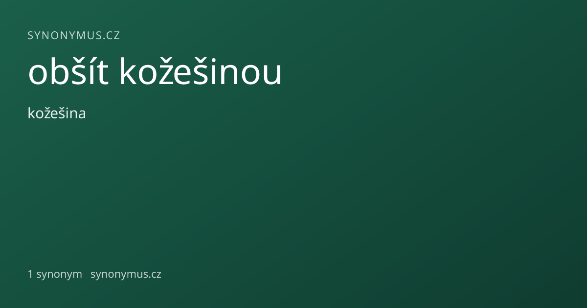 Náhled odkazu: obšít kožešinou