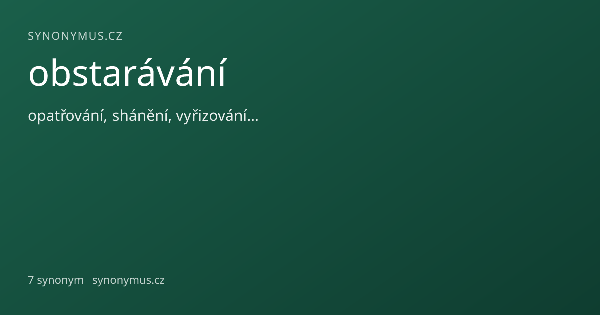 Náhled odkazu: obstarávání