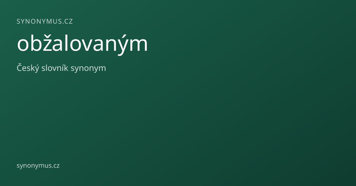 Náhled odkazu: obžalovaným
