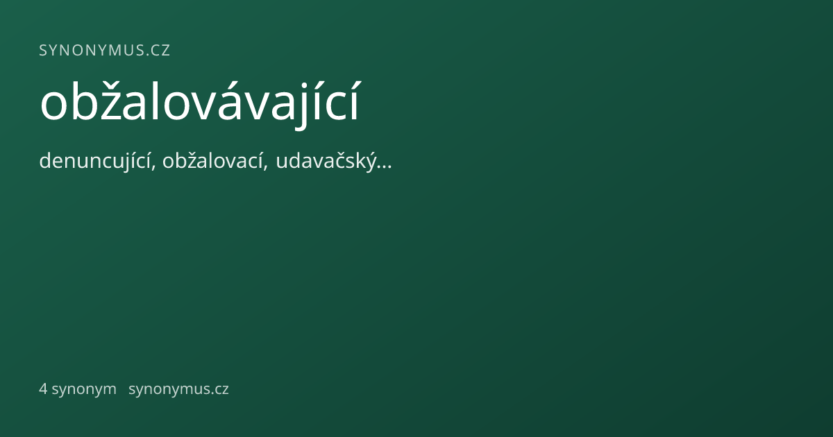 Náhled odkazu: obžalovávající
