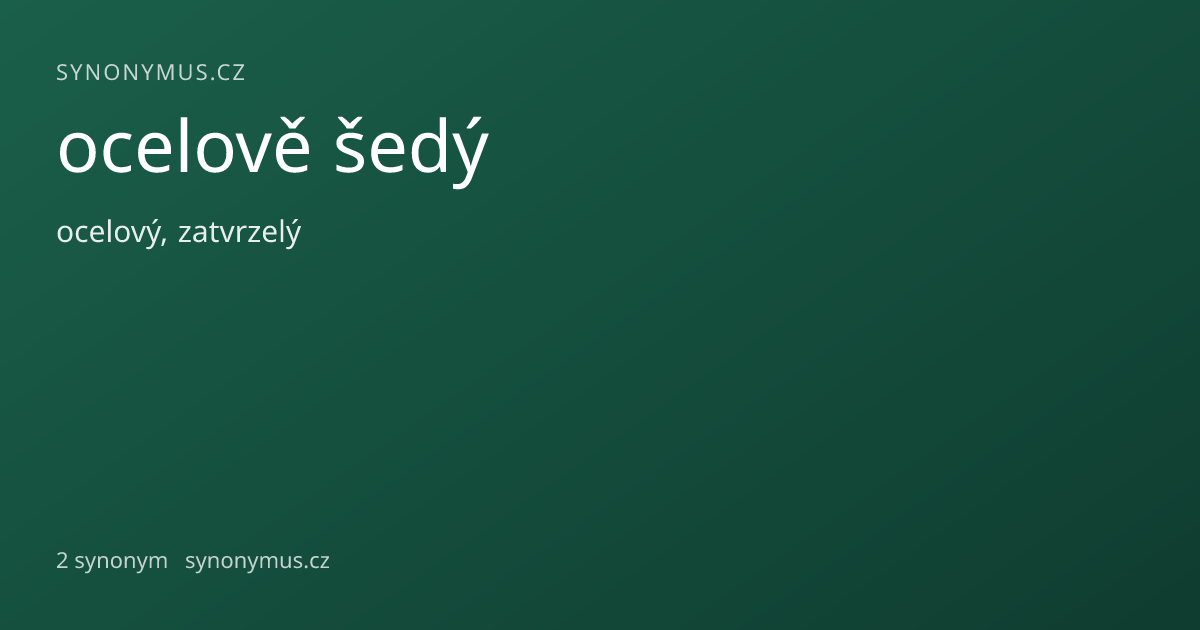 Náhled odkazu: ocelově šedý