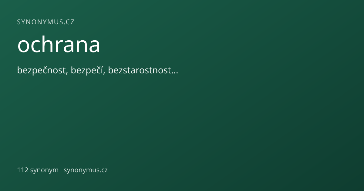 Náhled odkazu: ochrana