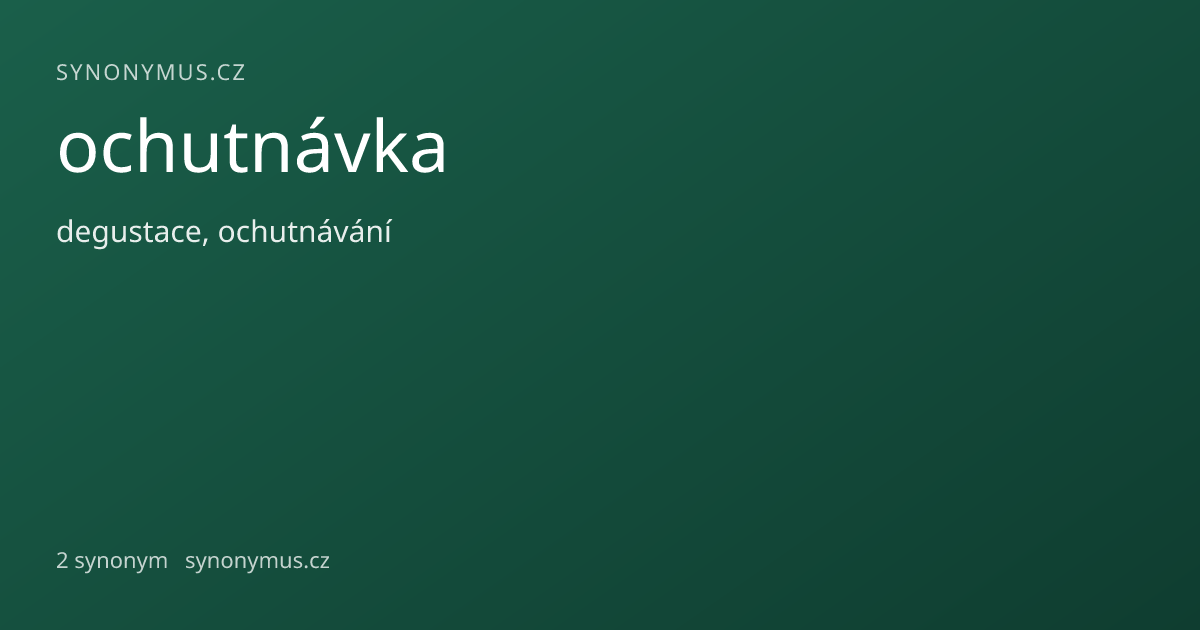 Náhled odkazu: ochutnávka