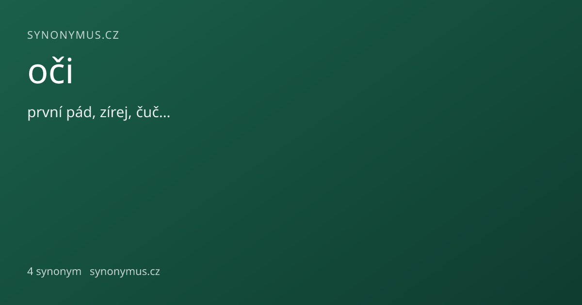 Náhled odkazu: oči