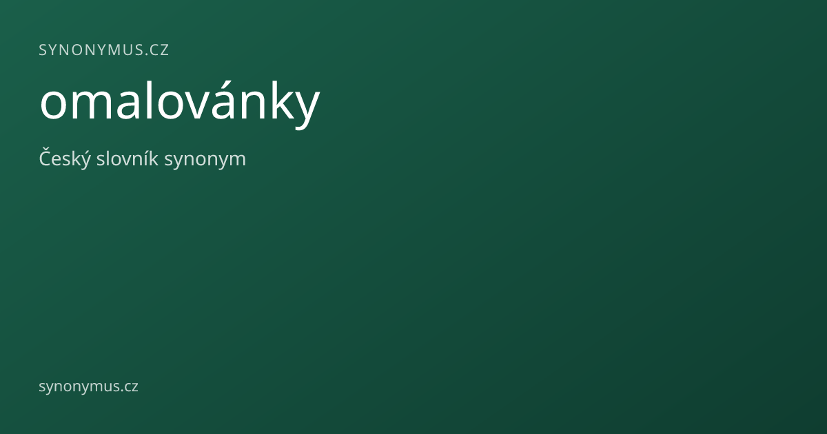 Náhled odkazu: omalovánky