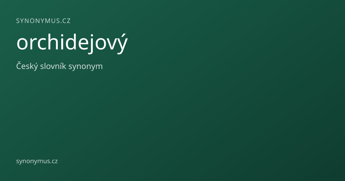 Náhled odkazu: orchidejový