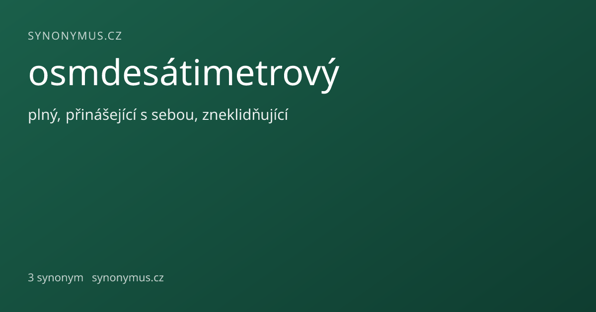 Náhled odkazu: osmdesátimetrový