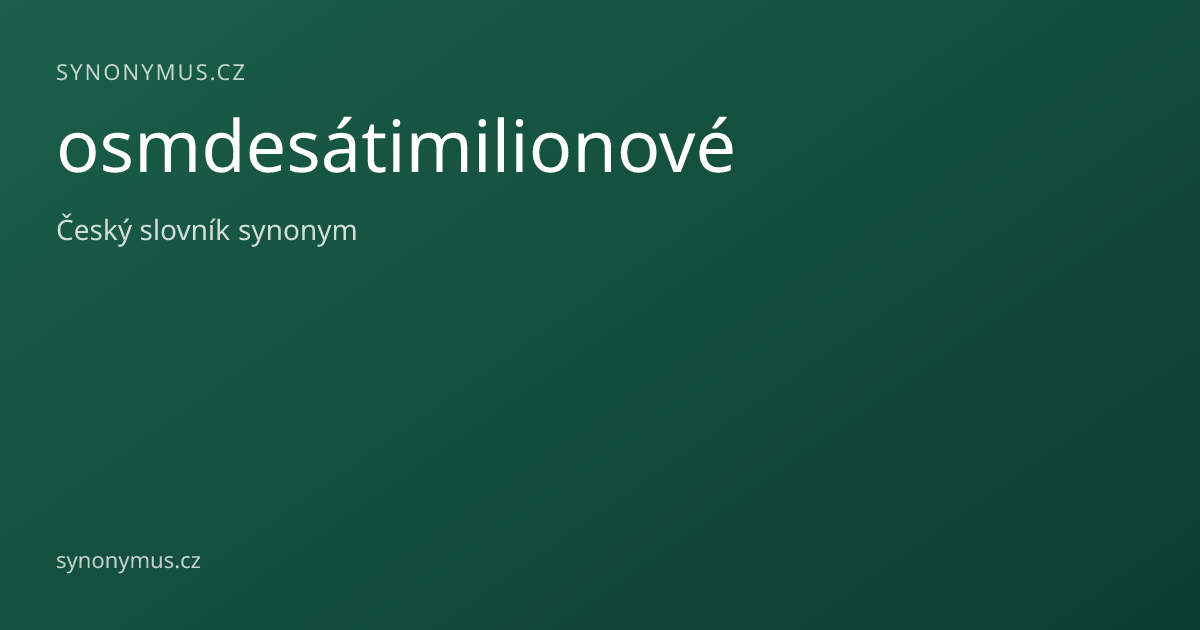 Náhled odkazu: osmdesátimilionové