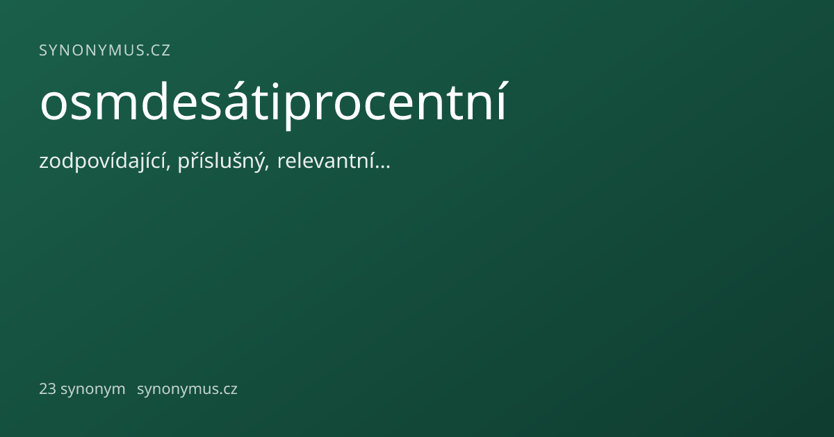 Náhled odkazu: osmdesátiprocentní