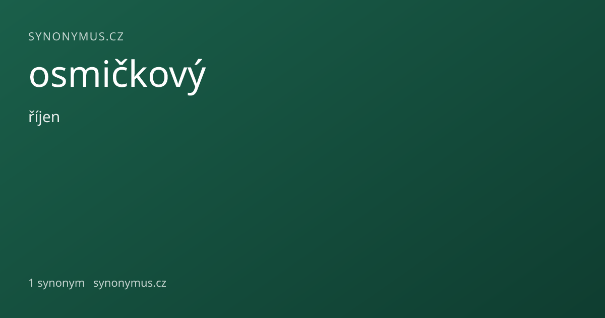 Náhled odkazu: osmičkový