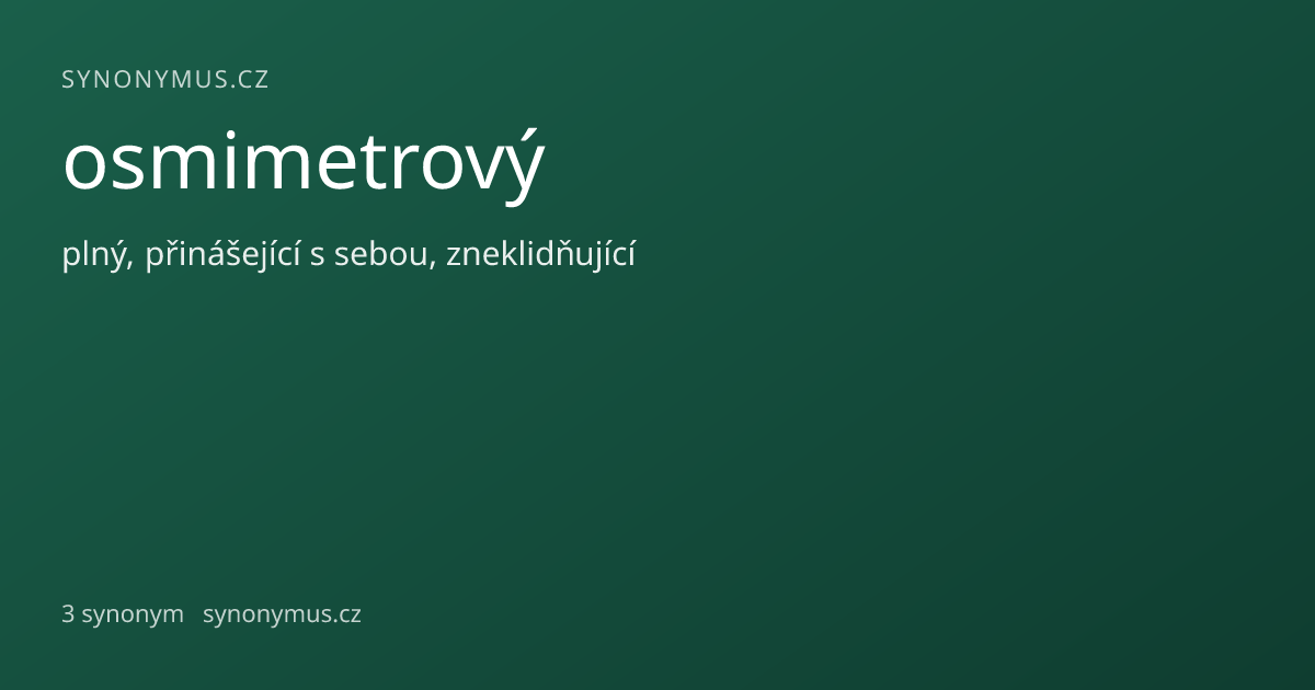 Náhled odkazu: osmimetrový