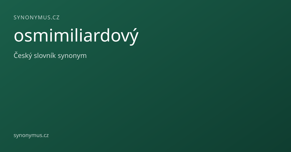 Náhled odkazu: osmimiliardový