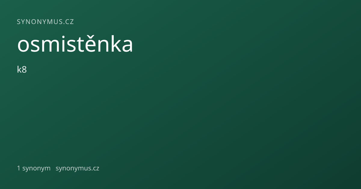Náhled odkazu: osmistěnka