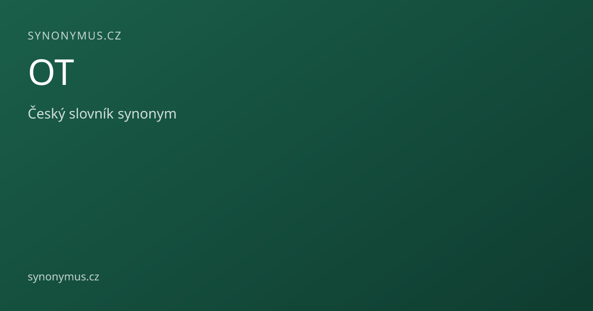 Náhled odkazu: OT