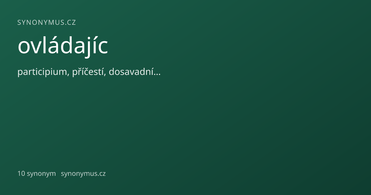 Náhled odkazu: ovládajíc