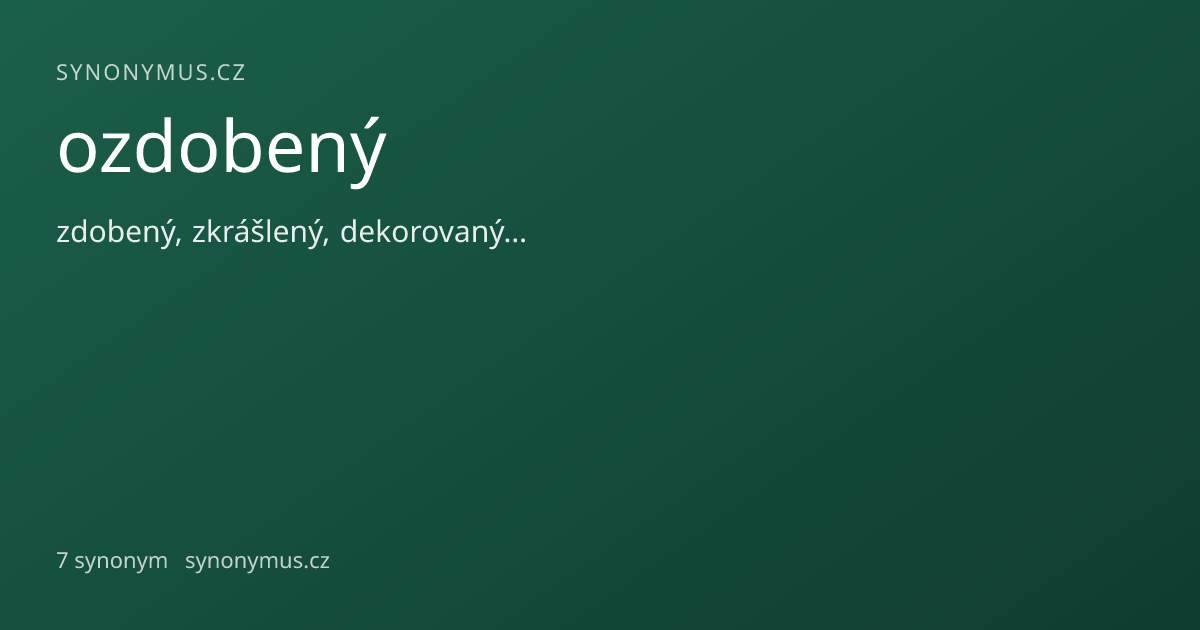 Náhled odkazu: ozdobený