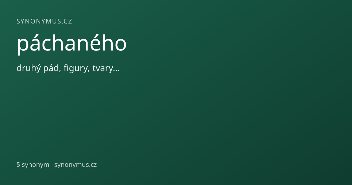 Náhled odkazu: páchaného