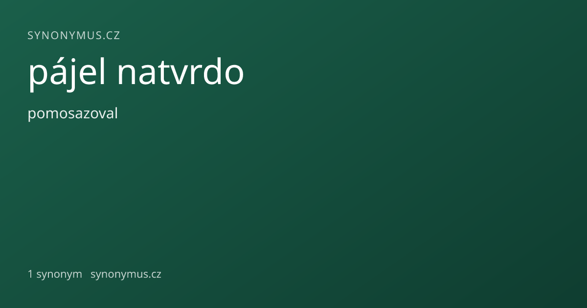 Náhled odkazu: pájel natvrdo
