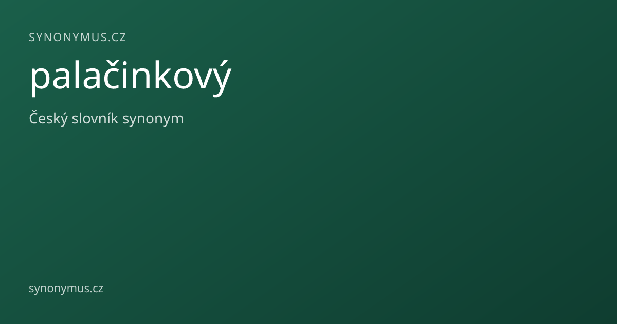 Náhled odkazu: palačinkový
