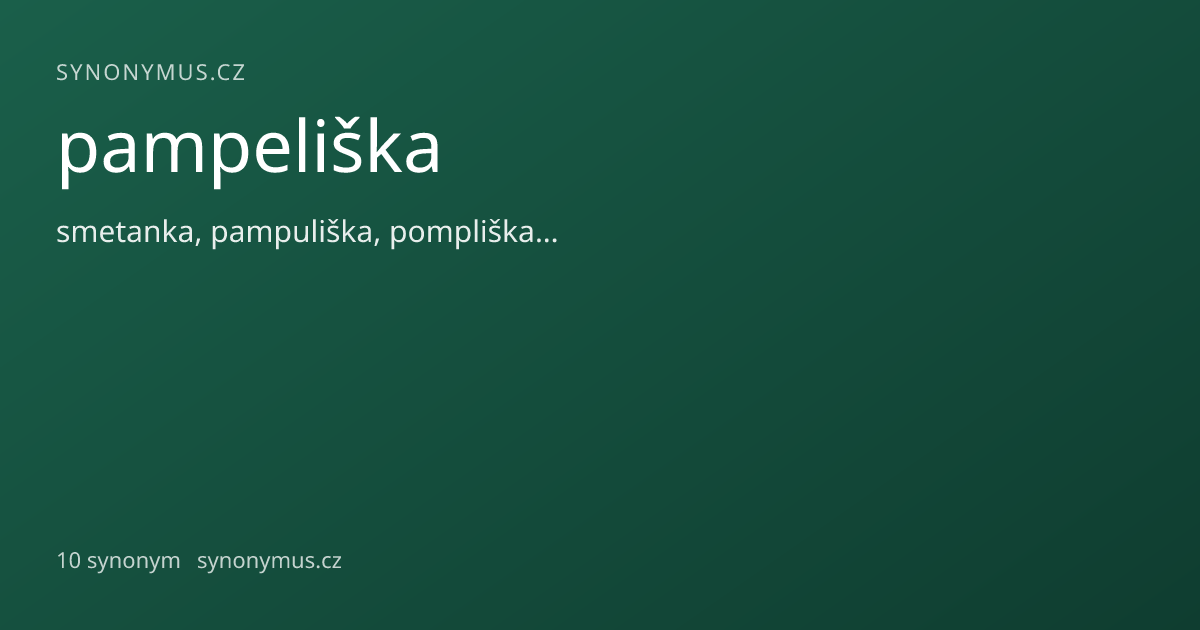 Náhled odkazu: pampeliška