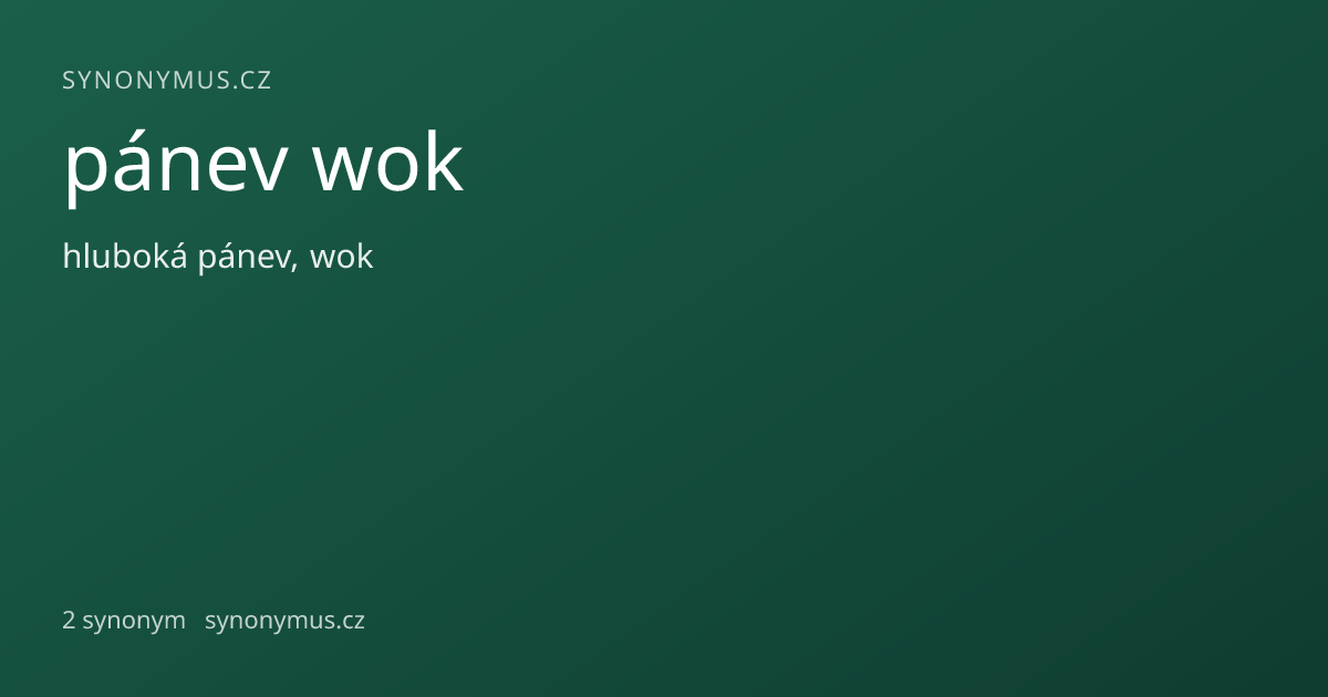 Náhled odkazu: pánev wok