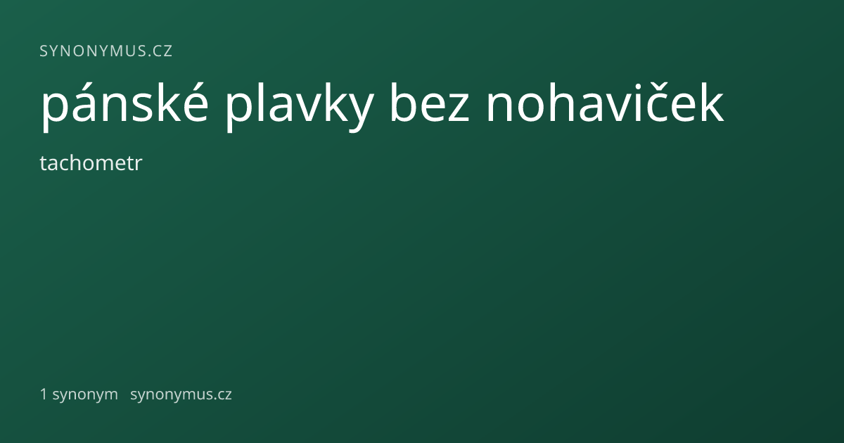 Náhled odkazu: pánské plavky bez nohaviček