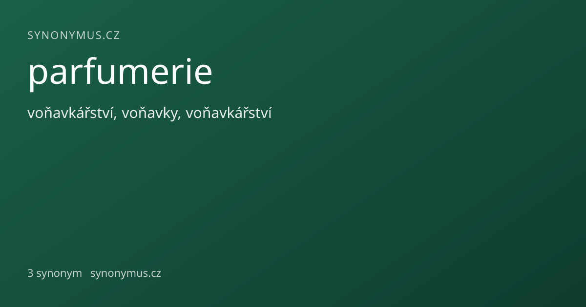 Náhled odkazu: parfumerie