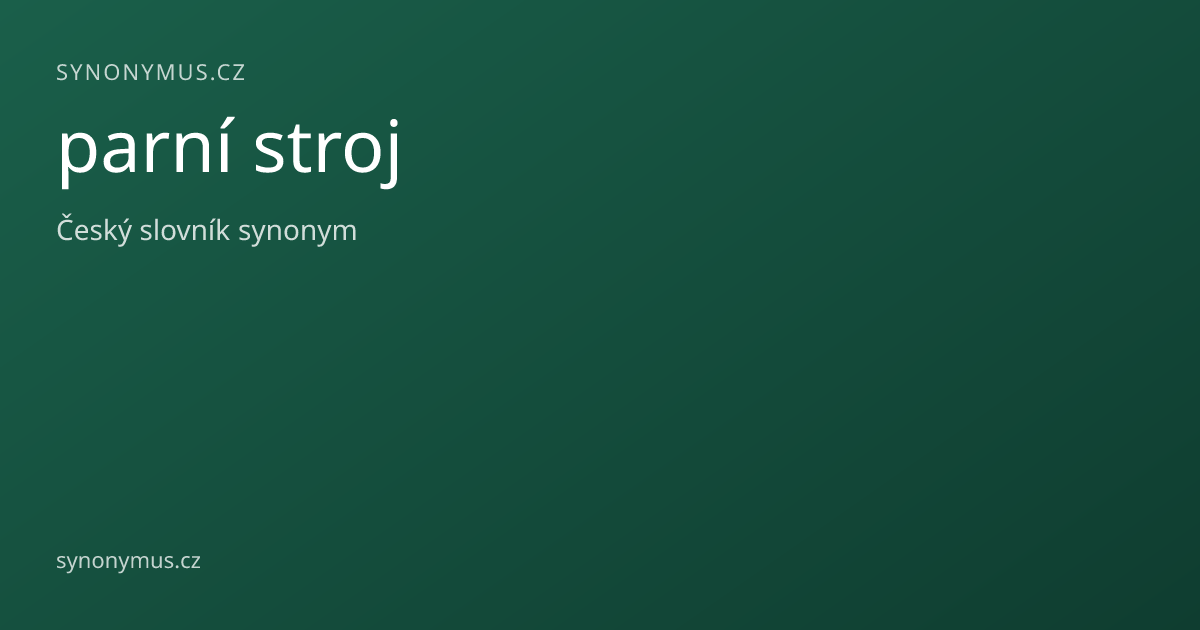Náhled odkazu: parní stroj