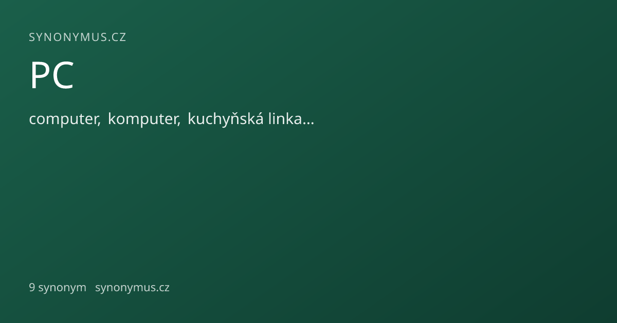 Náhled odkazu: PC