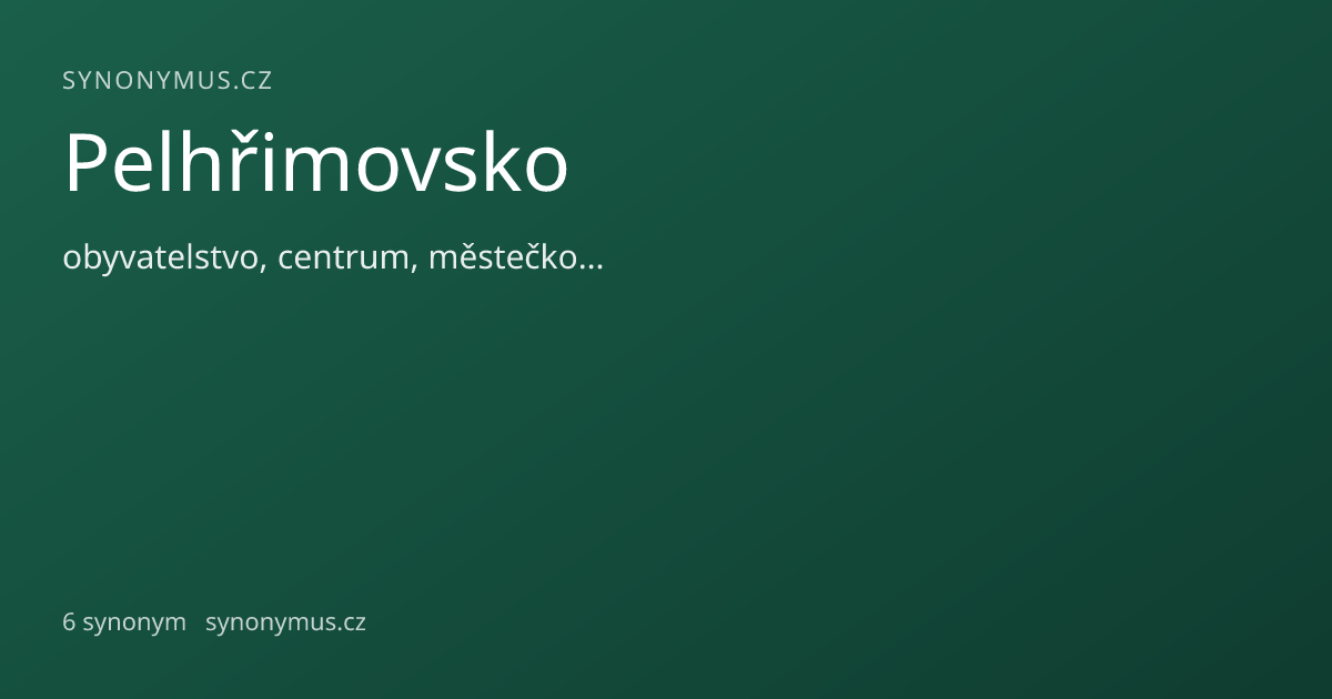 Náhled odkazu: Pelhřimovsko