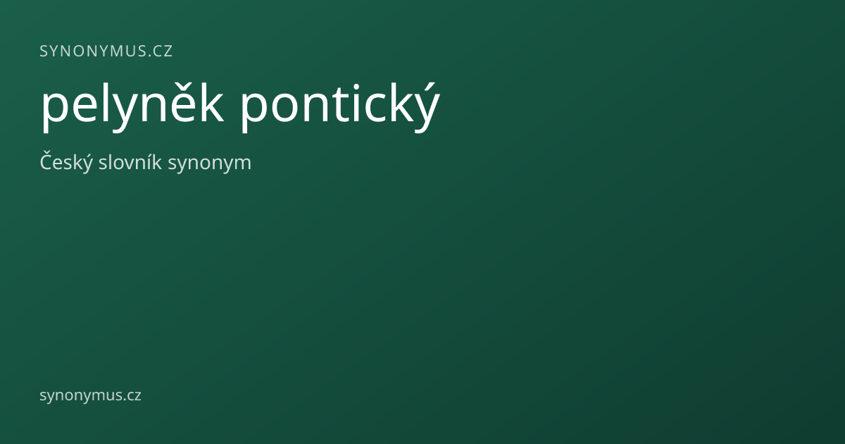 Náhled odkazu: pelyněk pontický
