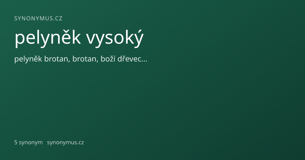 Náhled odkazu: pelyněk vysoký