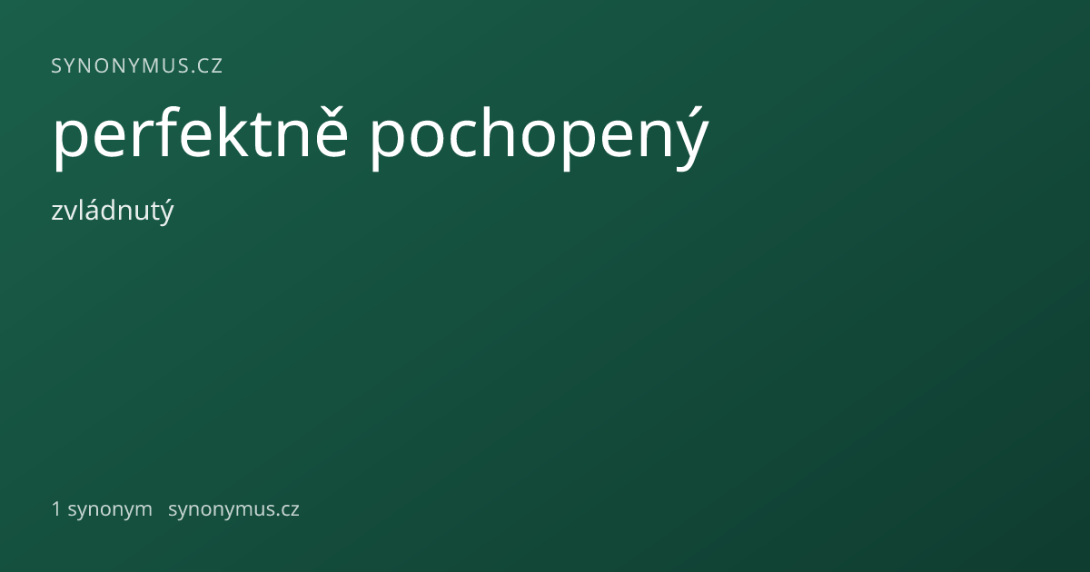 Náhled odkazu: perfektně pochopený