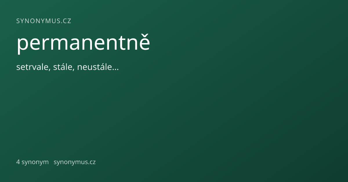Náhled odkazu: permanentně