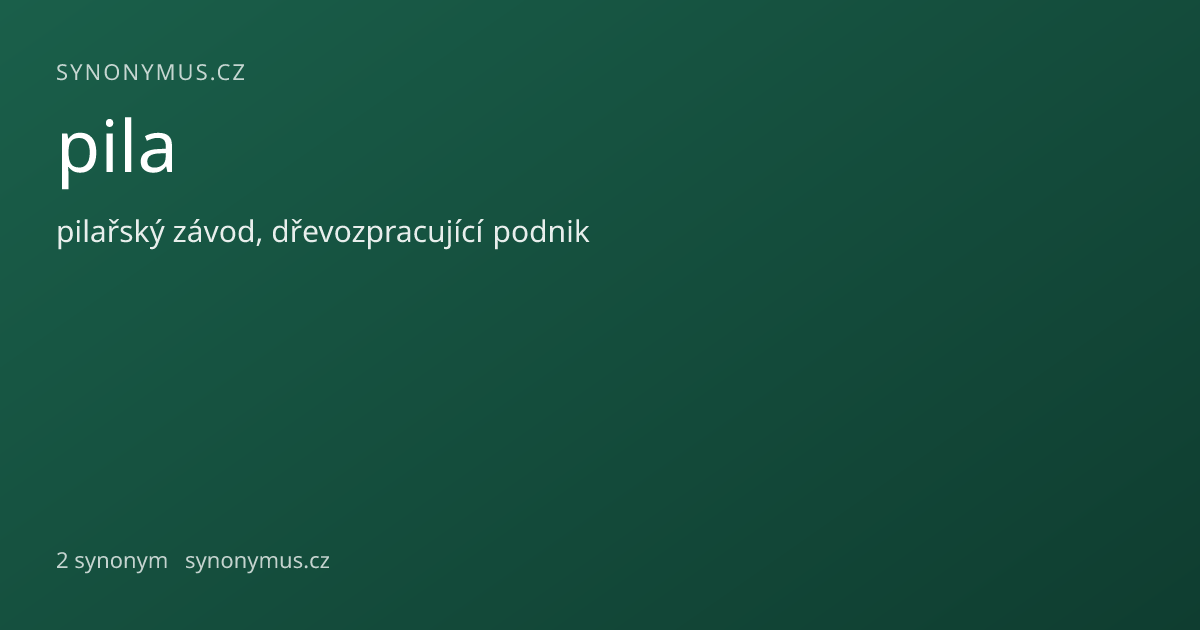 Náhled odkazu: pila
