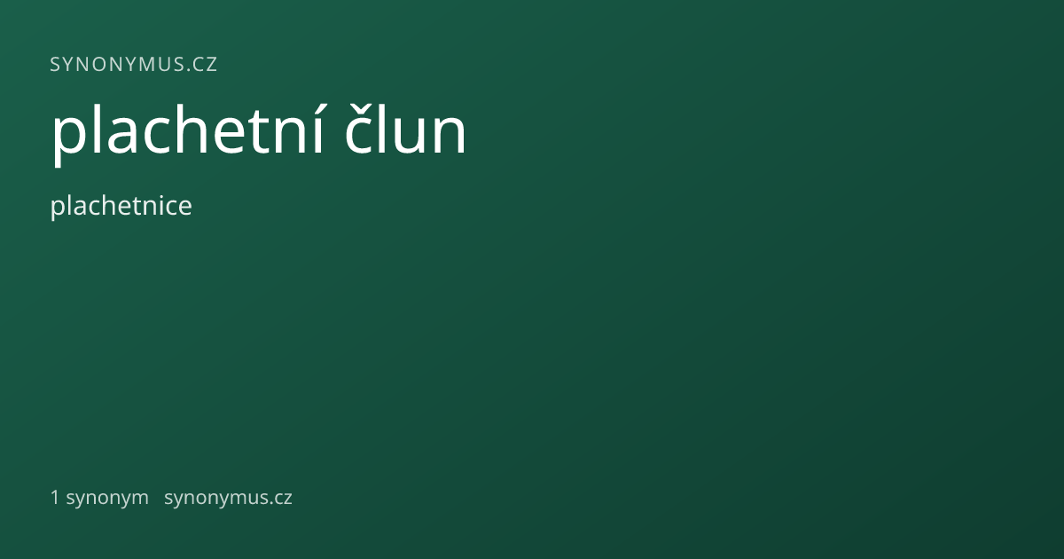 Náhled odkazu: plachetní člun