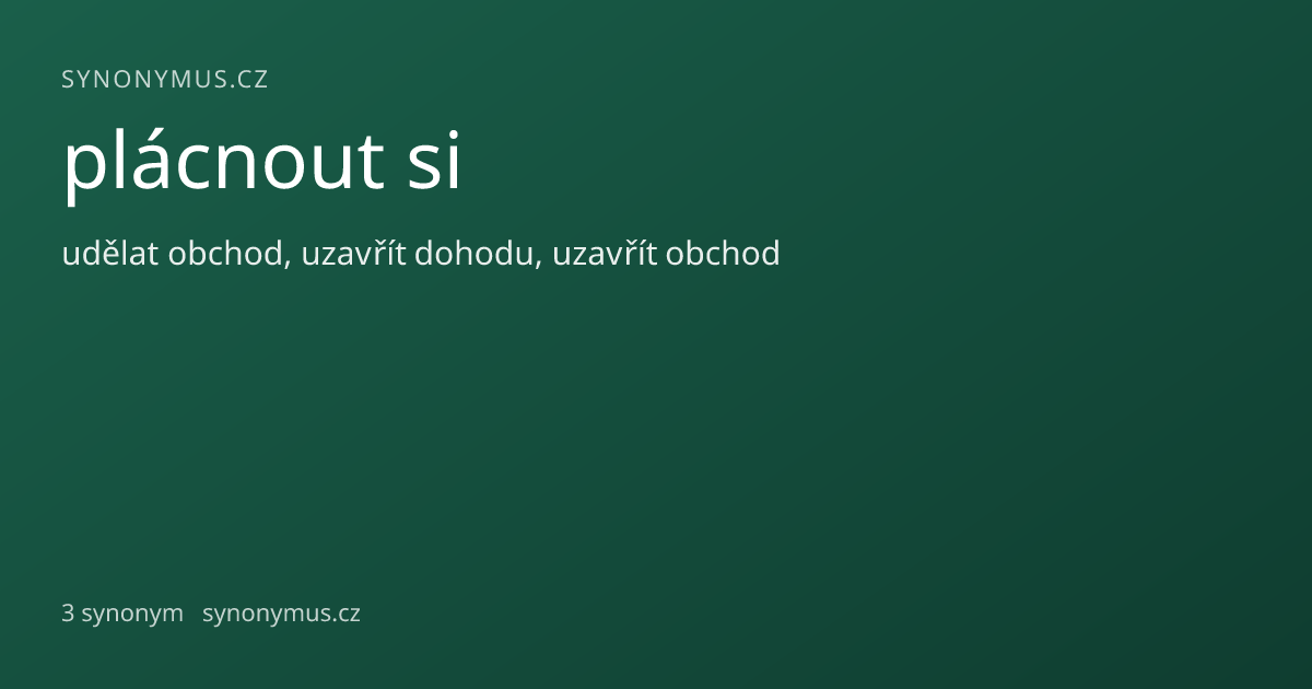 Náhled odkazu: plácnout si