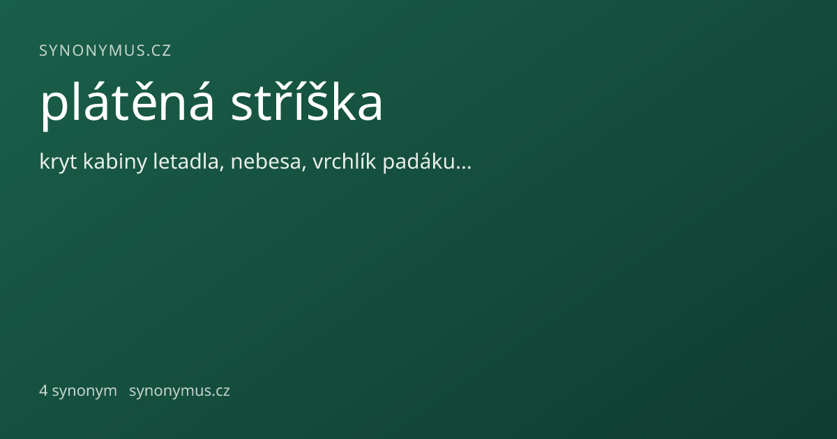 Náhled odkazu: plátěná stříška