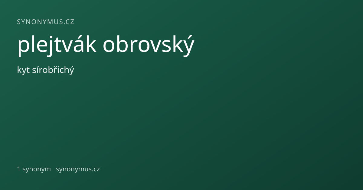 Náhled odkazu: plejtvák obrovský