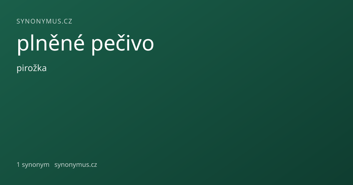 Náhled odkazu: plněné pečivo