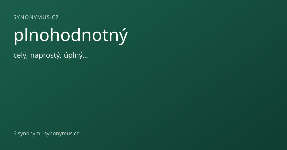 Náhled odkazu: plnohodnotný