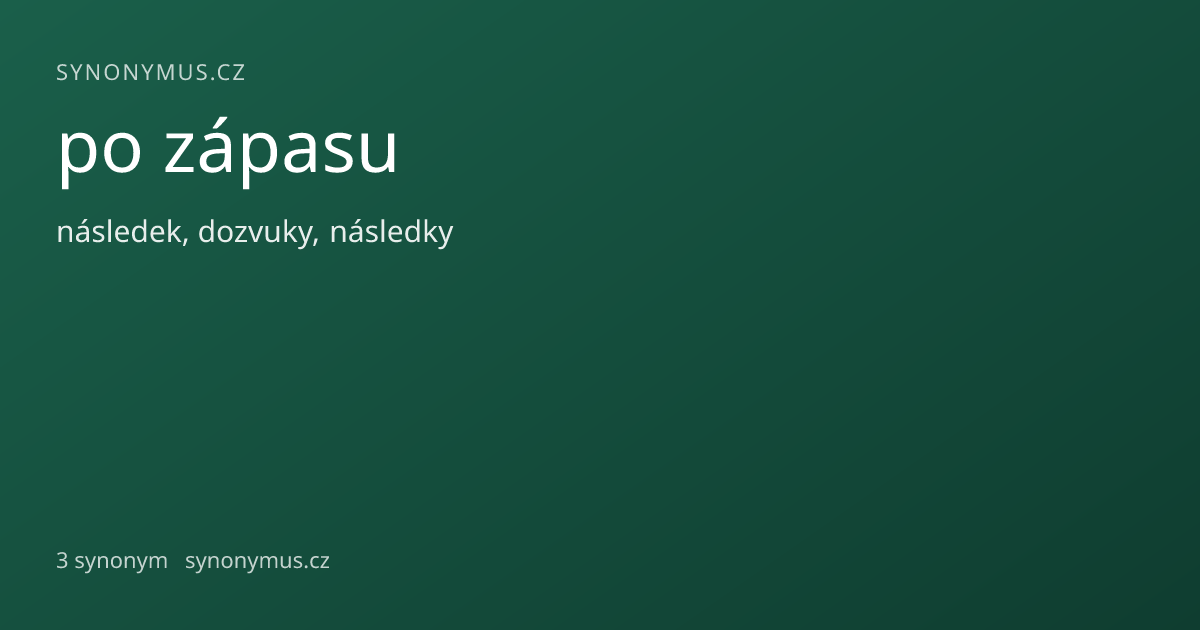 Náhled odkazu: po zápasu