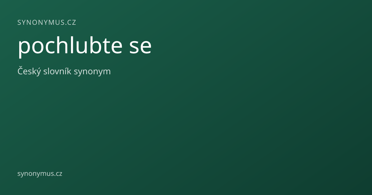 Náhled odkazu: pochlubte se