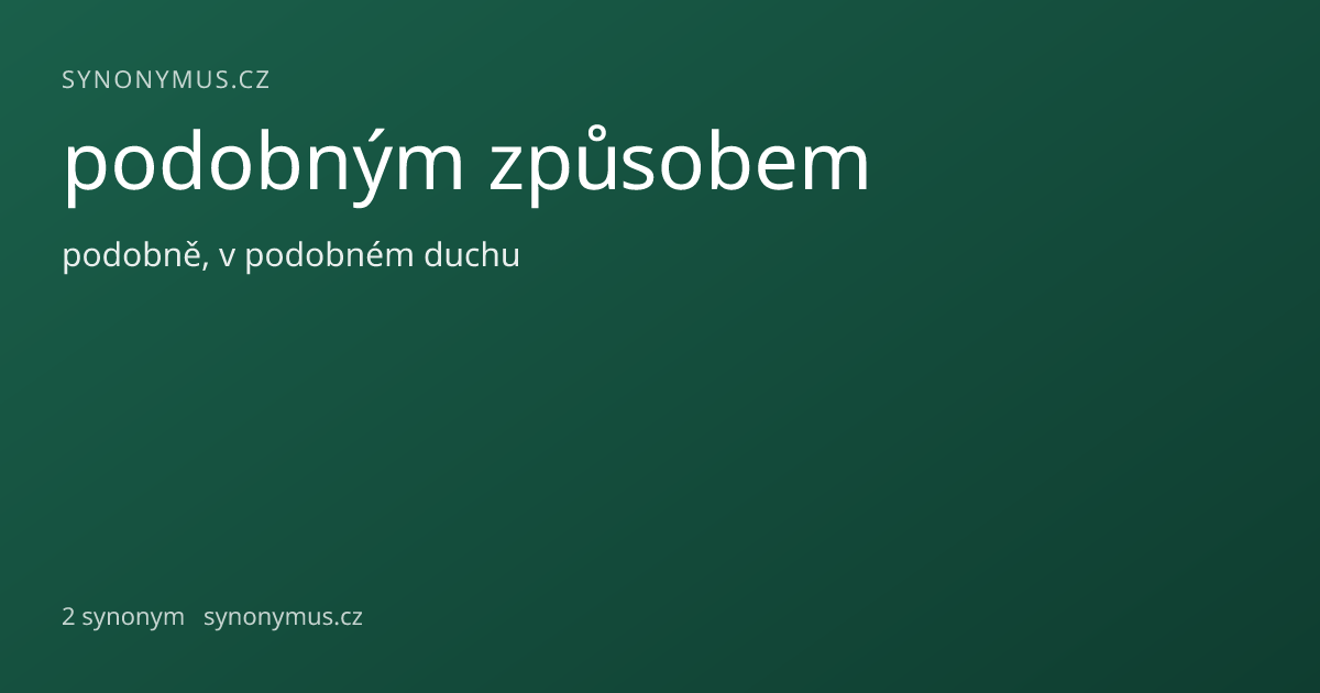 Náhled odkazu: podobným způsobem