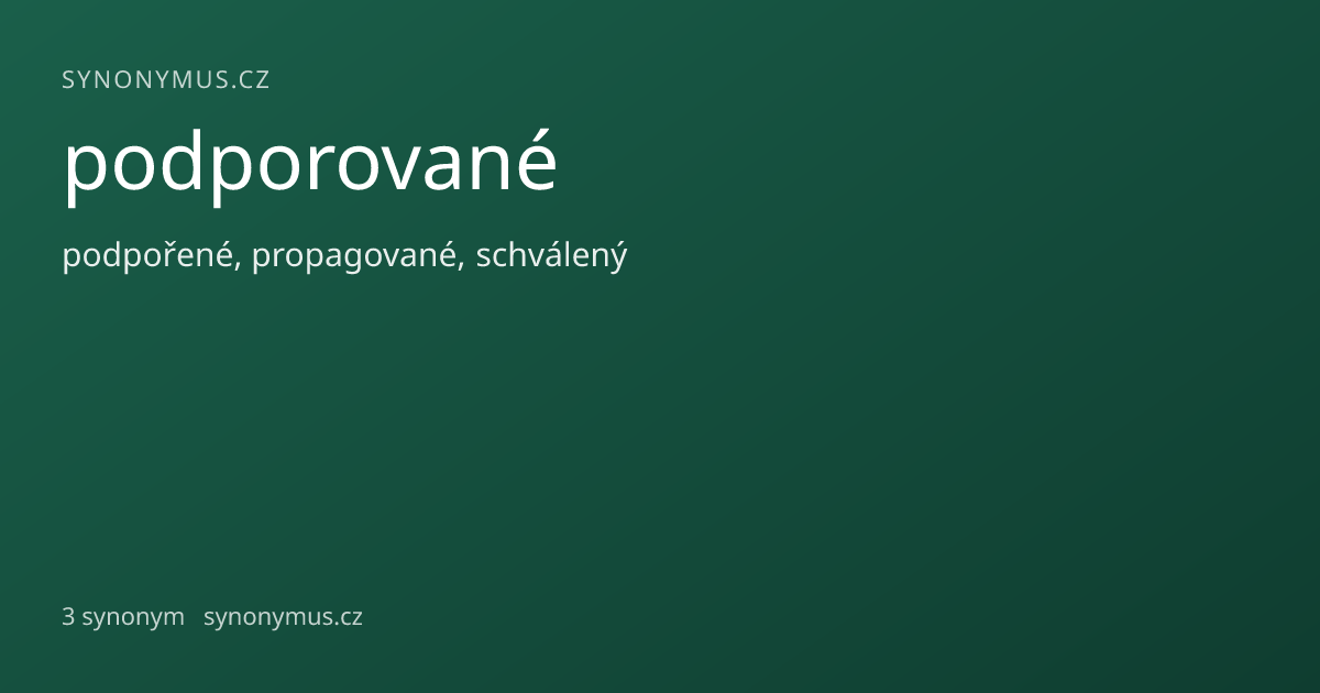 Náhled odkazu: podporované