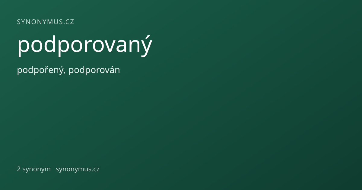 Náhled odkazu: podporovaný