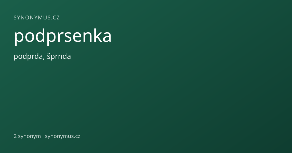 Náhled odkazu: podprsenka